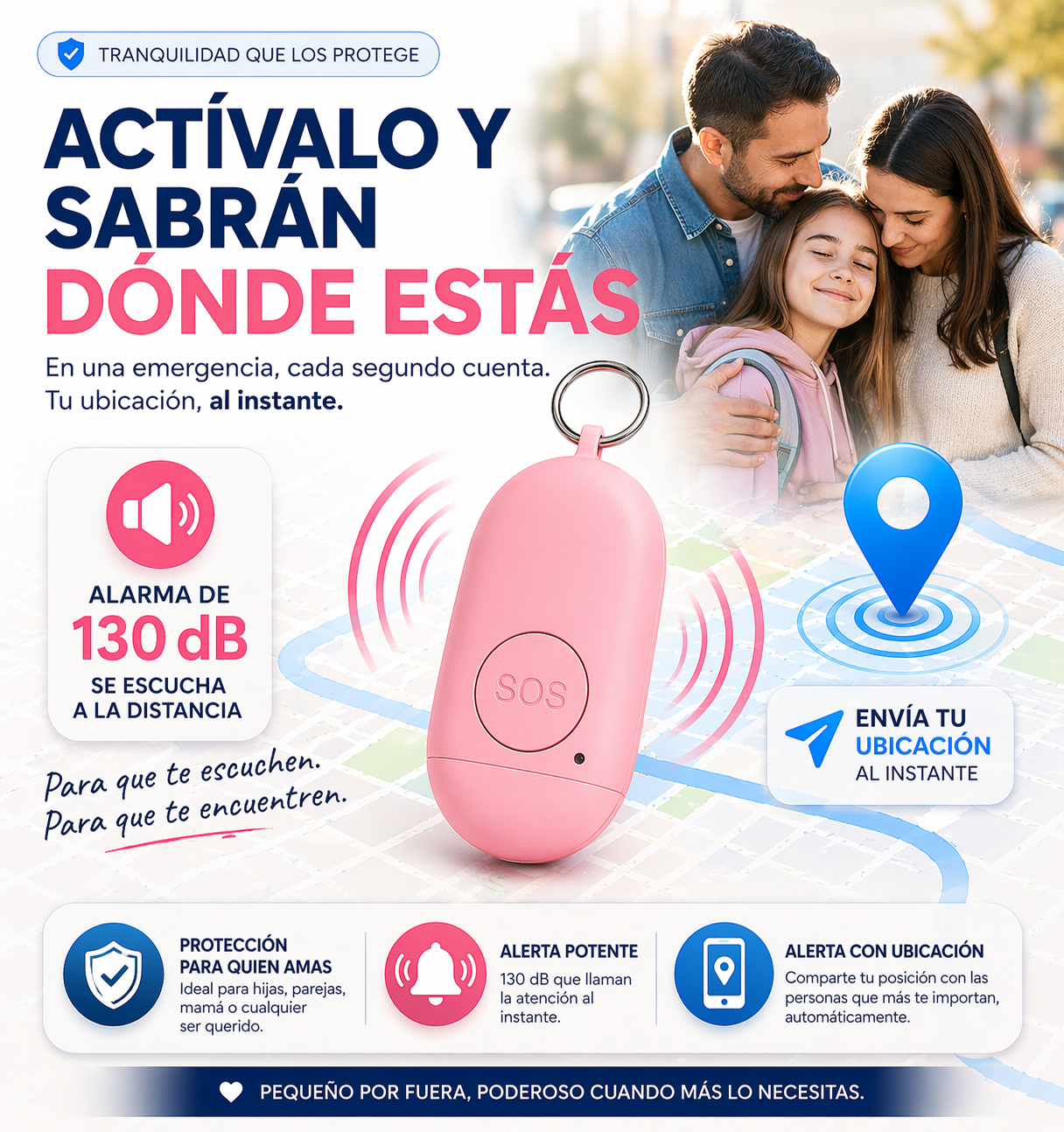 Enzzie Pulse™ Tranquilidad si sales sola